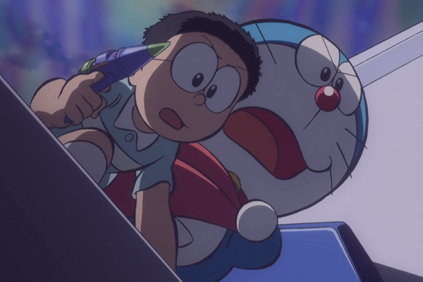 新・のび太と鉄人兵団　ドラえもんとのび太　場面写