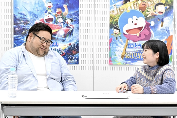 長期間のスケジュールの中、思わぬハプニングに合いながらも、映画制作はつづく　対談写真