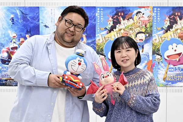 『映画ドラえもん』のバトンは受け継がれていく　対談集合写真